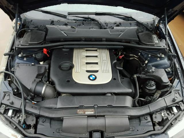 WBAPN7C54AA779184 - 2010 BMW 335 D BLUE photo 7