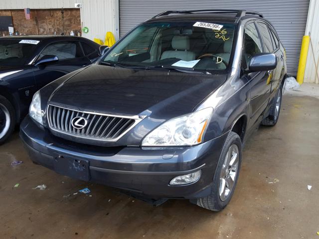 2T2HK31UX8C086060 - 2008 LEXUS RX 350 GRAY photo 2