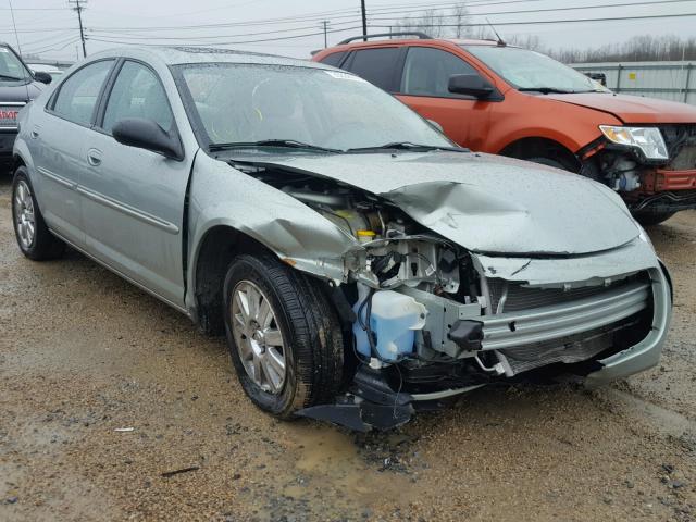 1C3AL66R46N241581 - 2006 CHRYSLER SEBRING LI GREEN photo 1