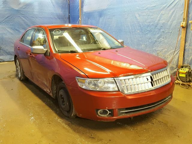 3LNHM26T38R629893 - 2008 LINCOLN MKZ RED photo 1