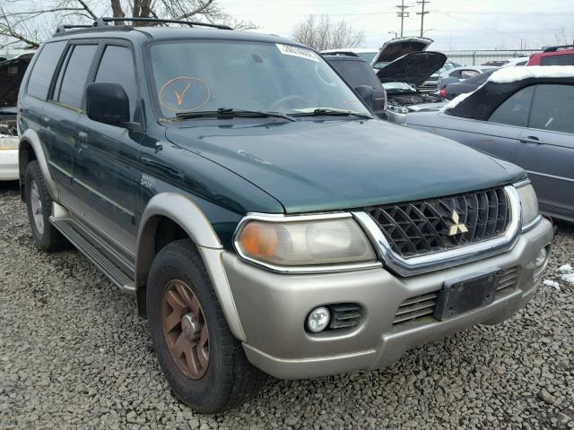 JA4MT31H9YP805457 - 2000 MITSUBISHI MONTERO SP GREEN photo 1