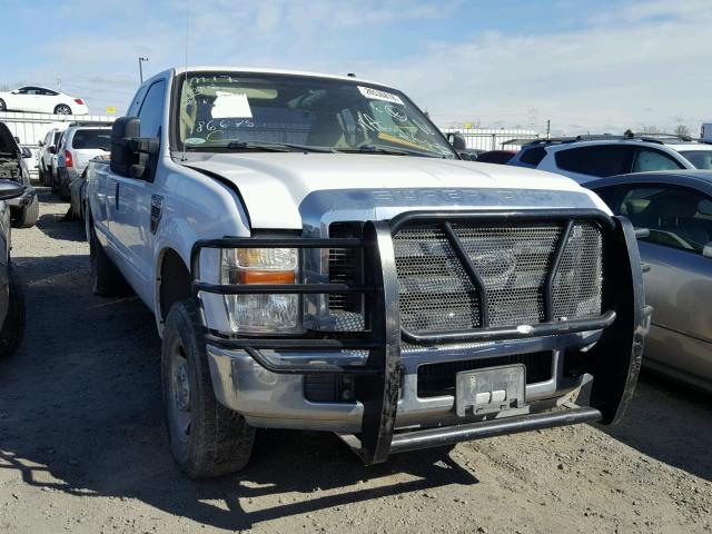 1FTSX21R98EB13909 - 2008 FORD F250 SUPER WHITE photo 1