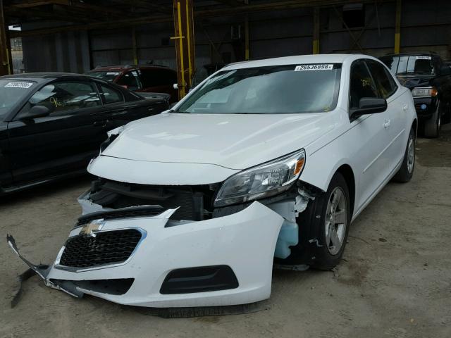 1G11B5SL4FF152249 - 2015 CHEVROLET MALIBU LS WHITE photo 2