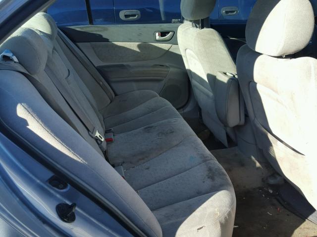 5NPEU46F67H162838 - 2007 HYUNDAI SONATA SE SILVER photo 6