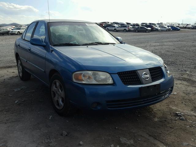 3N1CB51D24L870981 - 2004 NISSAN SENTRA 1.8 BLUE photo 1