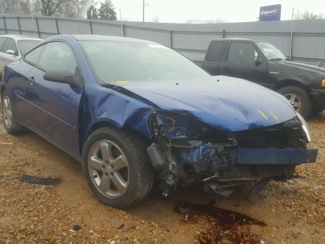 1G2ZH158364147312 - 2006 PONTIAC G6 GT BLUE photo 1