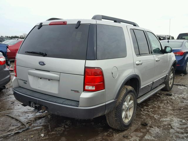 1FMDU73K25UB00947 - 2005 FORD EXPLORER X SILVER photo 4