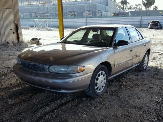 2G4WS52J221180835 - 2002 BUICK CENTURY CU GOLD photo 2