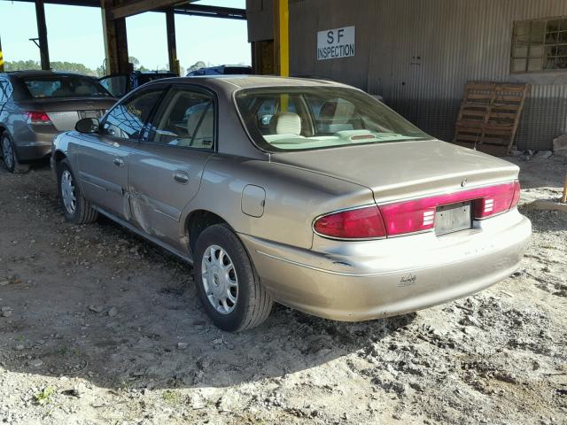 2G4WS52J221180835 - 2002 BUICK CENTURY CU GOLD photo 3