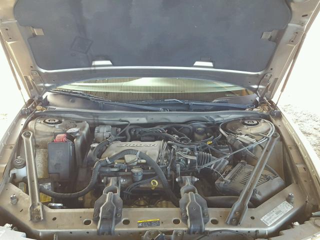 2G4WS52J221180835 - 2002 BUICK CENTURY CU GOLD photo 7