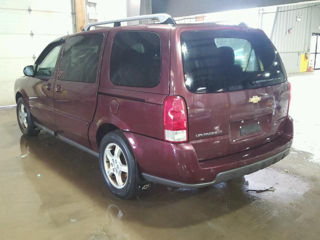 1GNDV33L76D154644 - 2006 CHEVROLET UPLANDER L BURGUNDY photo 3