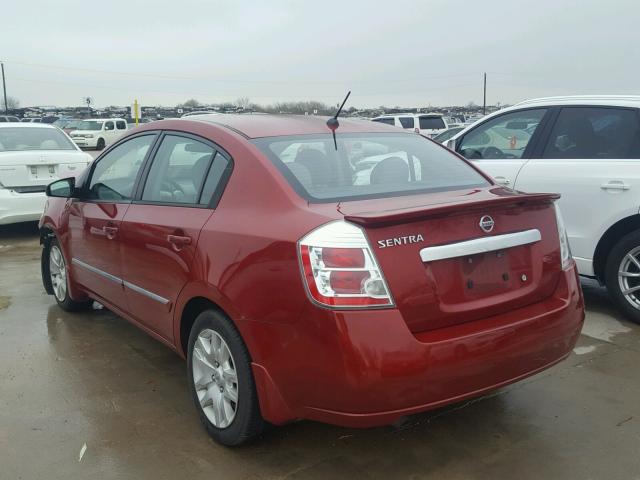 3N1AB6AP4BL656899 - 2011 NISSAN SENTRA 2.0 RED photo 3