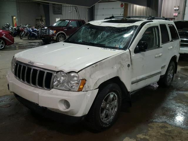 1J8HR582X5C669788 - 2005 JEEP GRAND CHER WHITE photo 2