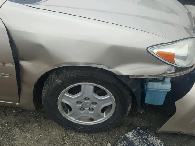 4T1BF32K43U543481 - 2003 TOYOTA CAMRY LE TAN photo 9