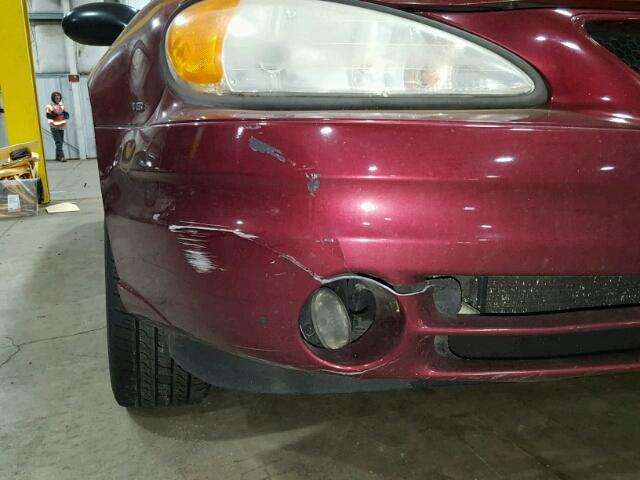 1G2NF52E03M641371 - 2003 PONTIAC GRAND AM S Qırmızı foto 9