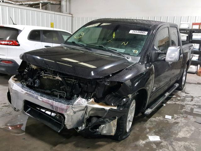 1N6AA07A14N506085 - 2004 NISSAN TITAN XE BLACK photo 2