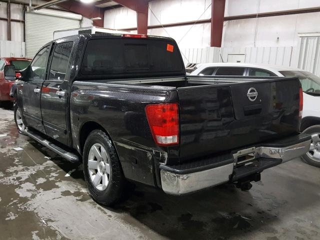 1N6AA07A14N506085 - 2004 NISSAN TITAN XE BLACK photo 3