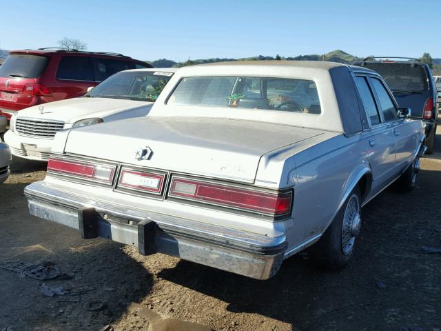 1C3BF66P8FX542370 - 1985 CHRYSLER FIFTH AVEN SILVER photo 4