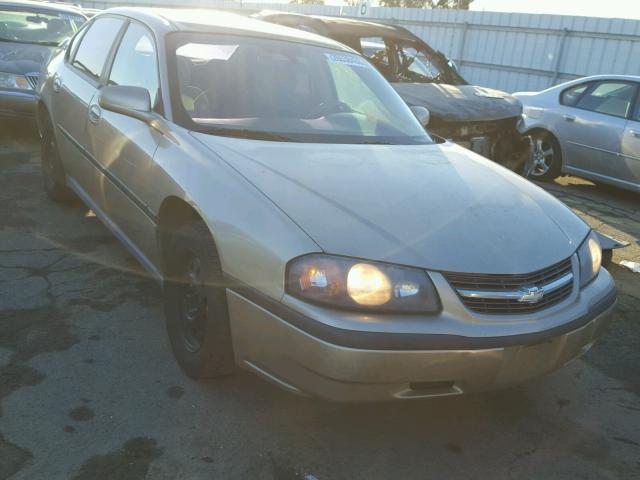 2G1WF52E559183464 - 2005 CHEVROLET IMPALA TAN photo 1