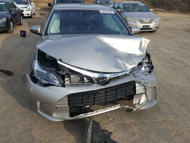 4T1BK1EB4JU276237 - 2018 TOYOTA AVALON XLE TAN photo 9