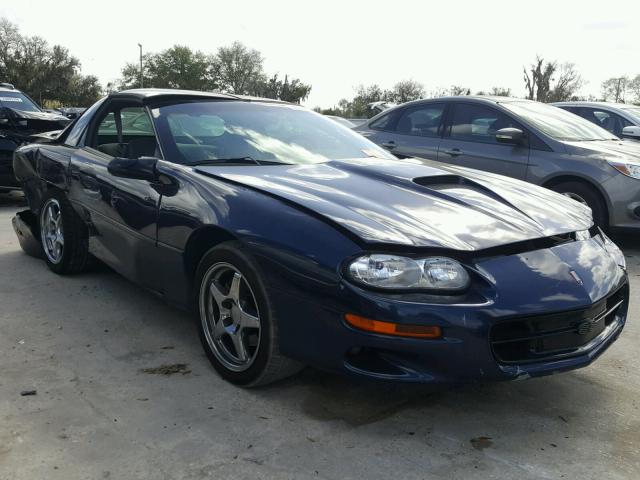 2G1FP22G8X2116219 - 1999 CHEVROLET CAMARO Z28 BLUE photo 1