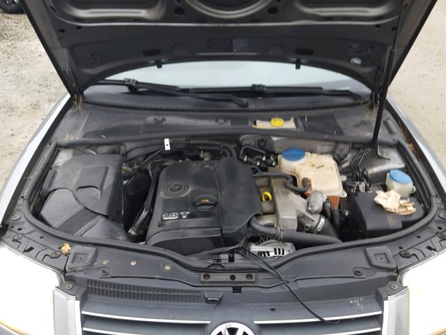 WVWAD63B25P028258 - 2005 VOLKSWAGEN PASSAT GLS GRAY photo 7