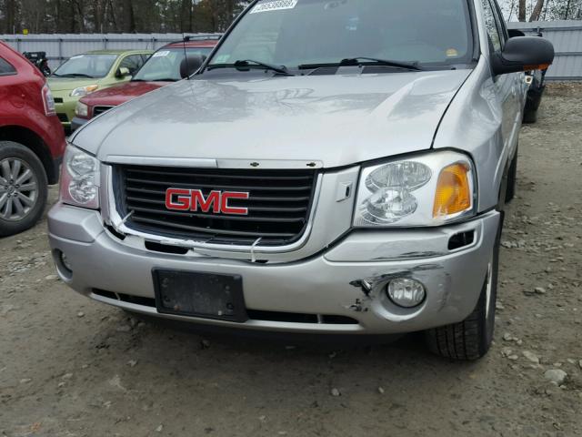 1GKDT13S542370872 - 2004 GMC ENVOY SILVER photo 9