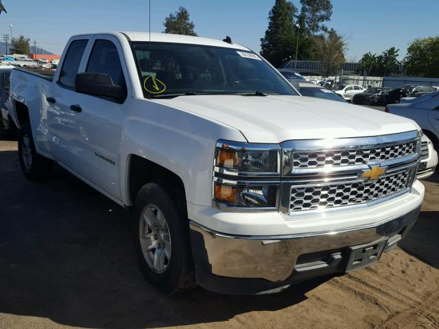 1GCRCREHXEZ148676 - 2014 CHEVROLET SILVERADO WHITE photo 1