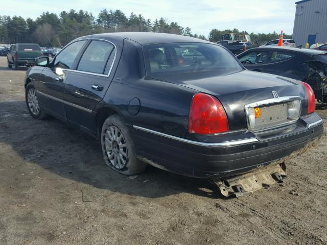 1LNHM81W06Y605294 - 2006 LINCOLN TOWN CAR S BLACK photo 3