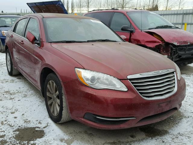 1C3BC1FB2BN569537 - 2011 CHRYSLER 200 TOURIN MAROON photo 1