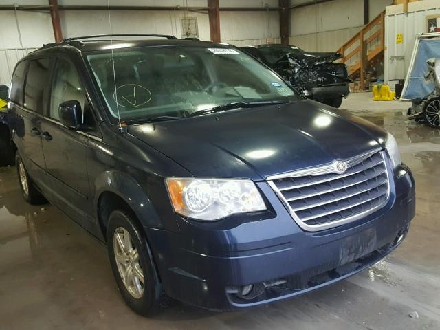 2A8HR54P08R103555 - 2008 CHRYSLER TOWN & COU BLUE photo 1