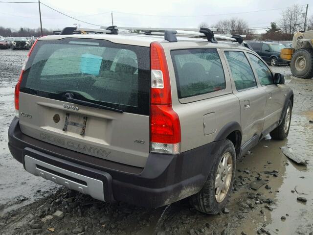 YV1SZ592551196982 - 2005 VOLVO XC70 TAN photo 4