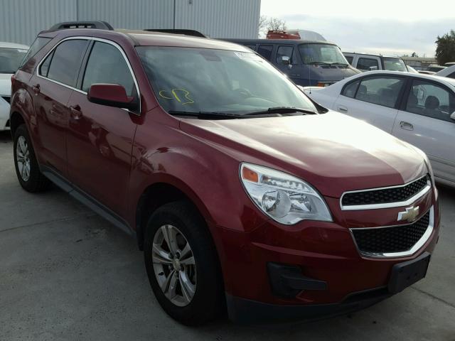 2CNALDEW5A6381266 - 2010 CHEVROLET EQUINOX LT RED photo 1