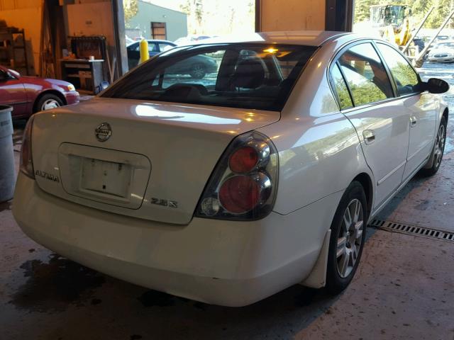 1N4AL11D66N443404 - 2006 NISSAN ALTIMA S WHITE photo 4