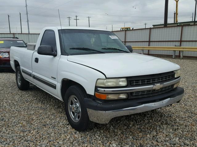 1GCEC14W9YE154643 - 2000 CHEVROLET SILVERADO WHITE photo 1