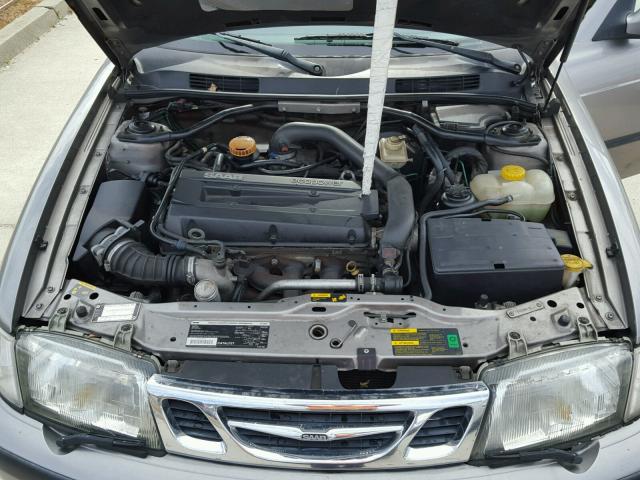 YS3DF58K212027315 - 2001 SAAB 9-3 SE SILVER photo 7