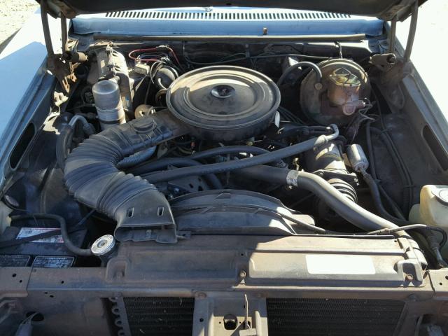 1X69U7L135430 - 1977 CHEVROLET NOVA BLUE photo 7