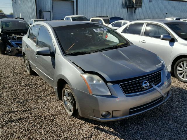 3N1AB61E58L609050 - 2008 NISSAN SENTRA 2.0 GRAY photo 1