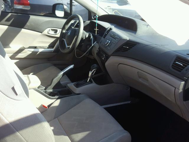 2HGFG3B80CH521456 - 2012 HONDA CIVIC EX შავი ფოტო 5
