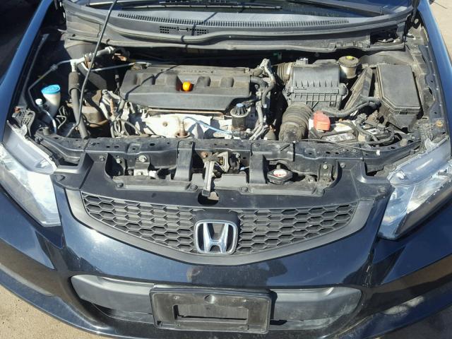 2HGFG3B80CH521456 - 2012 HONDA CIVIC EX BLACK photo 7