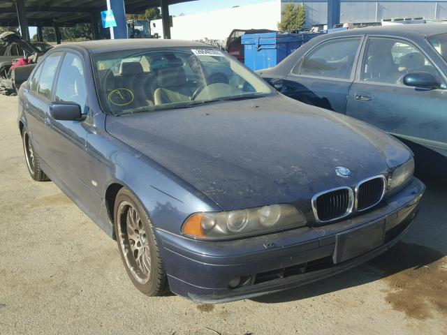 WBADT53432CE93176 - 2002 BMW 530 I BLUE photo 1