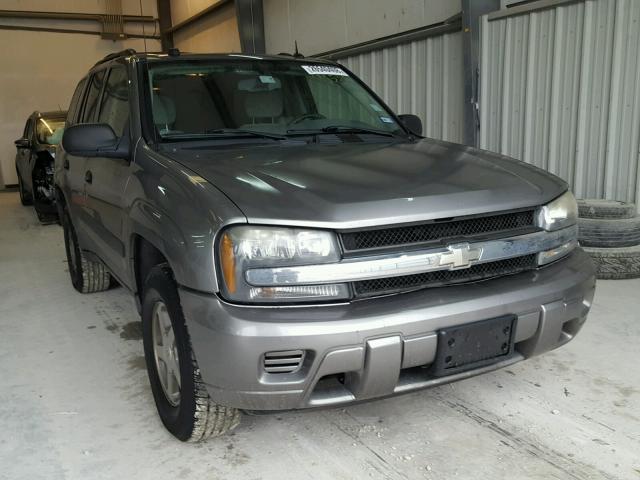 1GNDS13S152133531 - 2005 CHEVROLET TRAILBLAZE GRAY photo 1