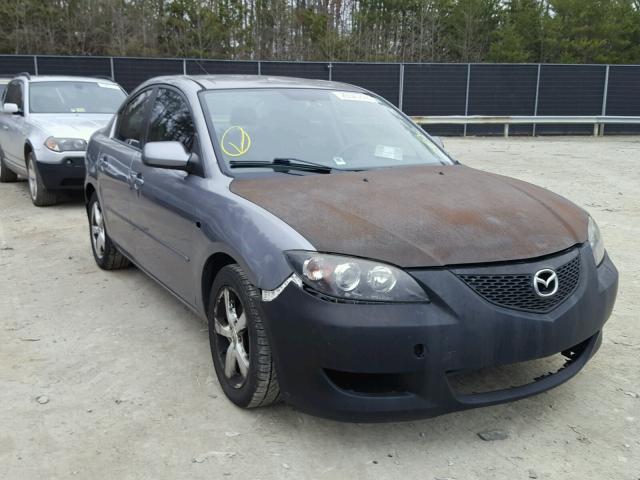 JM1BK12F961462408 - 2006 MAZDA 3 I GRAY photo 1