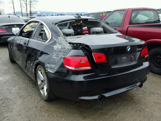 WBAWB73567P023785 - 2007 BMW 335 I BLACK photo 3