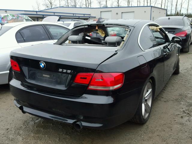 WBAWB73567P023785 - 2007 BMW 335 I BLACK photo 4