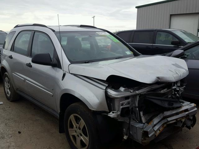 2CNDL13F866118047 - 2006 CHEVROLET EQUINOX LS SILVER photo 1