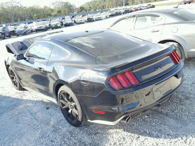 1FA6P8CF9H5312200 - 2017 FORD MUSTANG GT BLACK photo 3