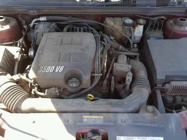 1G1ZT54825F220068 - 2005 CHEVROLET MALIBU LS MAROON photo 7