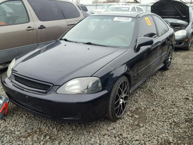 1HGEJ8147XL085691 - 1999 HONDA CIVIC EX შავი ფოტო 2
