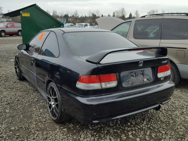 1HGEJ8147XL085691 - 1999 HONDA CIVIC EX შავი ფოტო 3